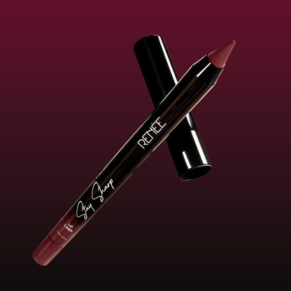 RENEE Stay Sharp Matte Lip Liner, Waterproof & Smudge-Resistant