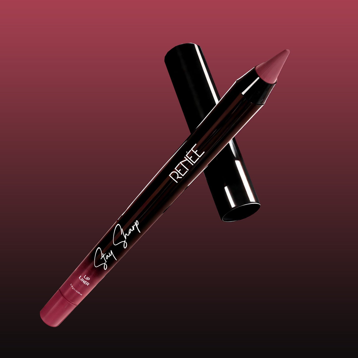 RENEE Stay Sharp Matte Lip Liner, Waterproof & Smudge-Resistant