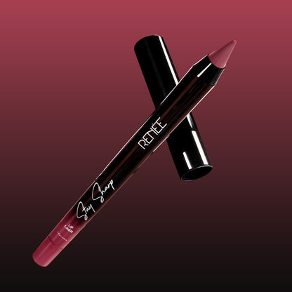 RENEE Stay Sharp Matte Lip Liner, Waterproof & Smudge-Resistant