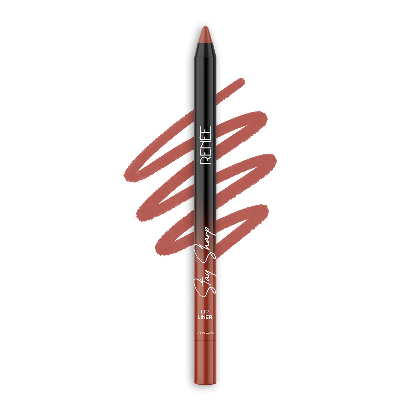 RENEE Stay Sharp Matte Lip Liner, Waterproof & Smudge-Resistant