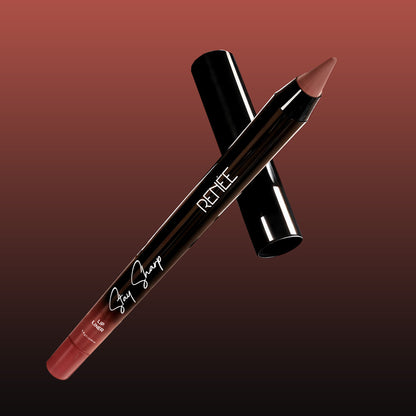 RENEE Stay Sharp Matte Lip Liner, Waterproof & Smudge-Resistant