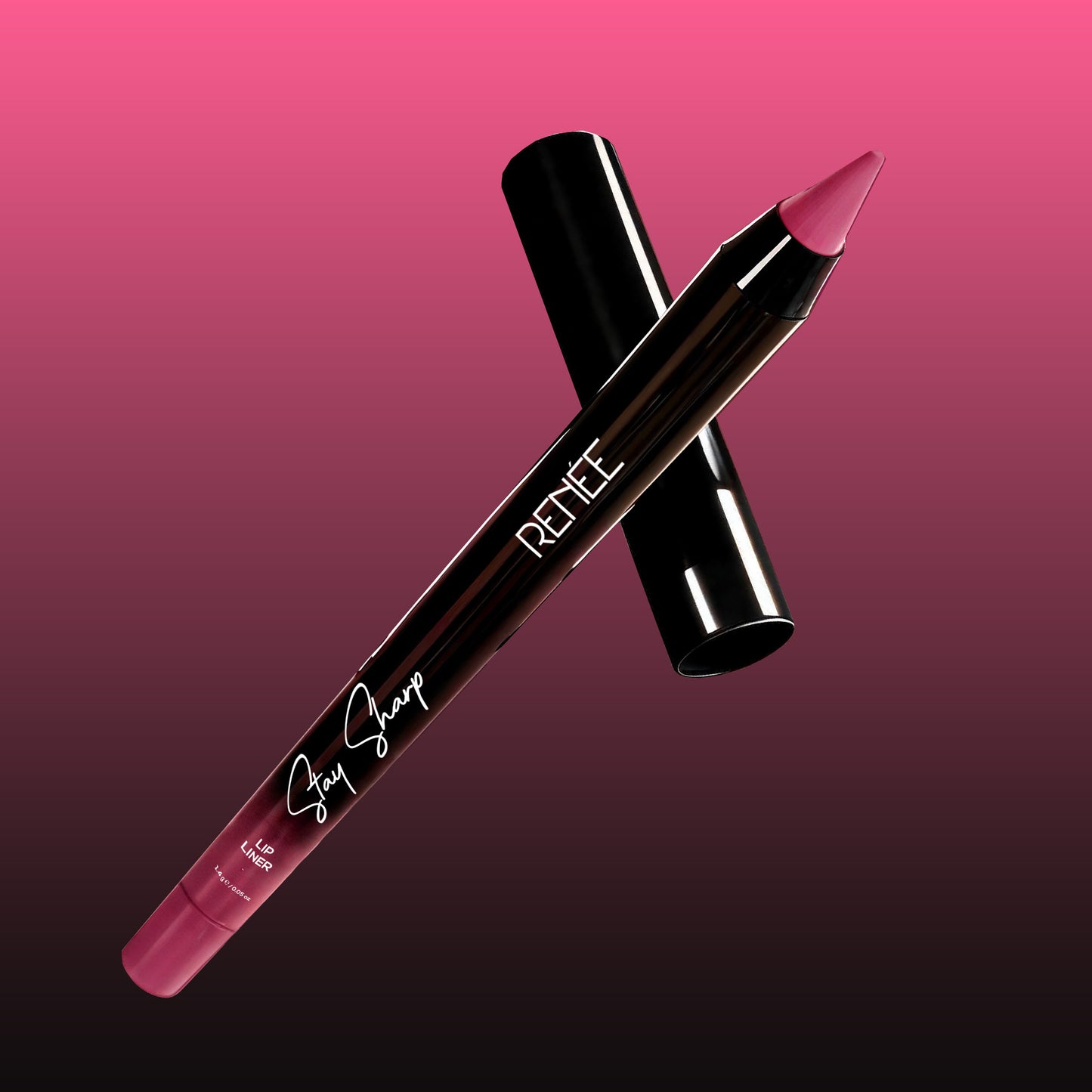RENEE Stay Sharp Matte Lip Liner, Waterproof & Smudge-Resistant