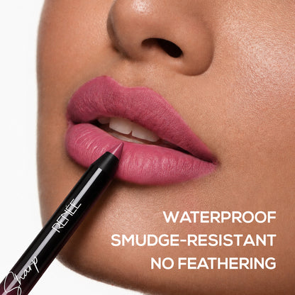 RENEE Stay Sharp Matte Lip Liner, Waterproof & Smudge-Resistant