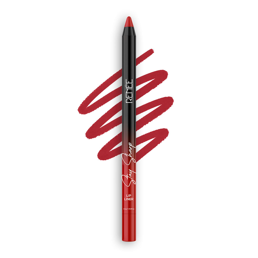 RENEE Stay Sharp Matte Lip Liner, Waterproof & Smudge-Resistant