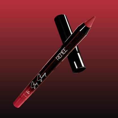 RENEE Stay Sharp Matte Lip Liner, Waterproof & Smudge-Resistant