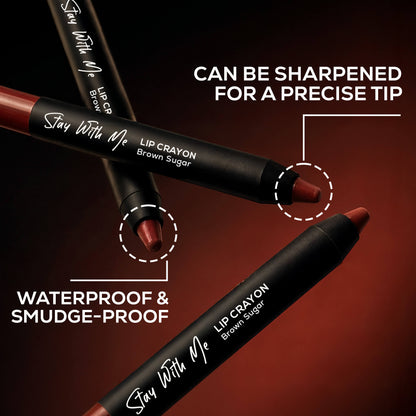 RENEE Stay With Me Matte Lip Crayon