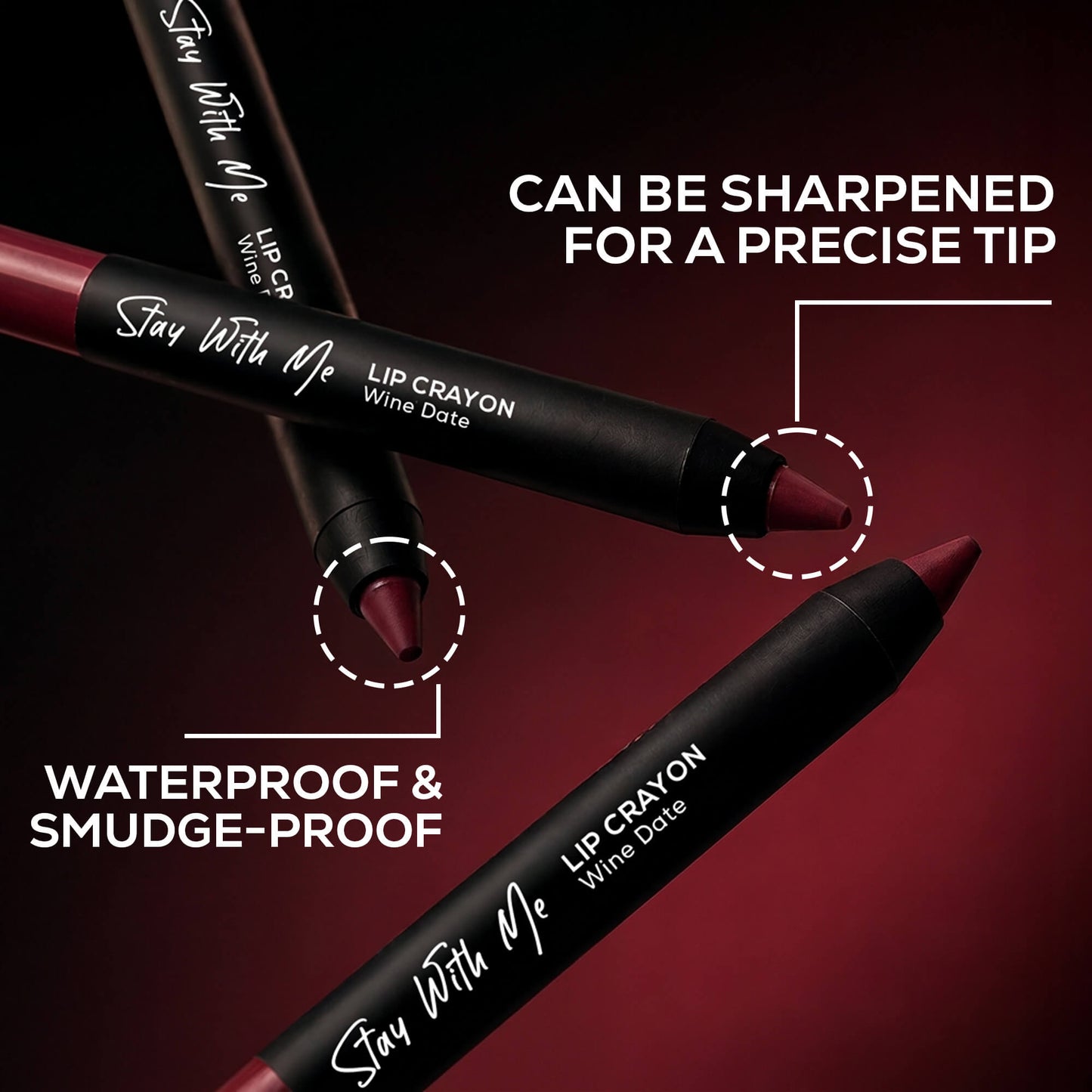 RENEE Stay With Me Matte Lip Crayon