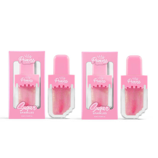 Princess By RENEE Sugar Sparkles Colour Changing Lip Gloss 4 ml, Pack of 2