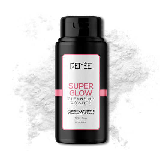 RENEE Super Glow Cleansing Powder with Acai berry & Vitamin E