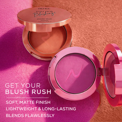 RENEE You Are Blushing Powder Blush With Matte Finish