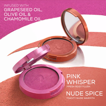 RENEE You Are Blushing Powder Blush With Matte Finish