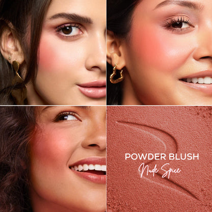 RENEE You Are Blushing Powder Blush With Matte Finish