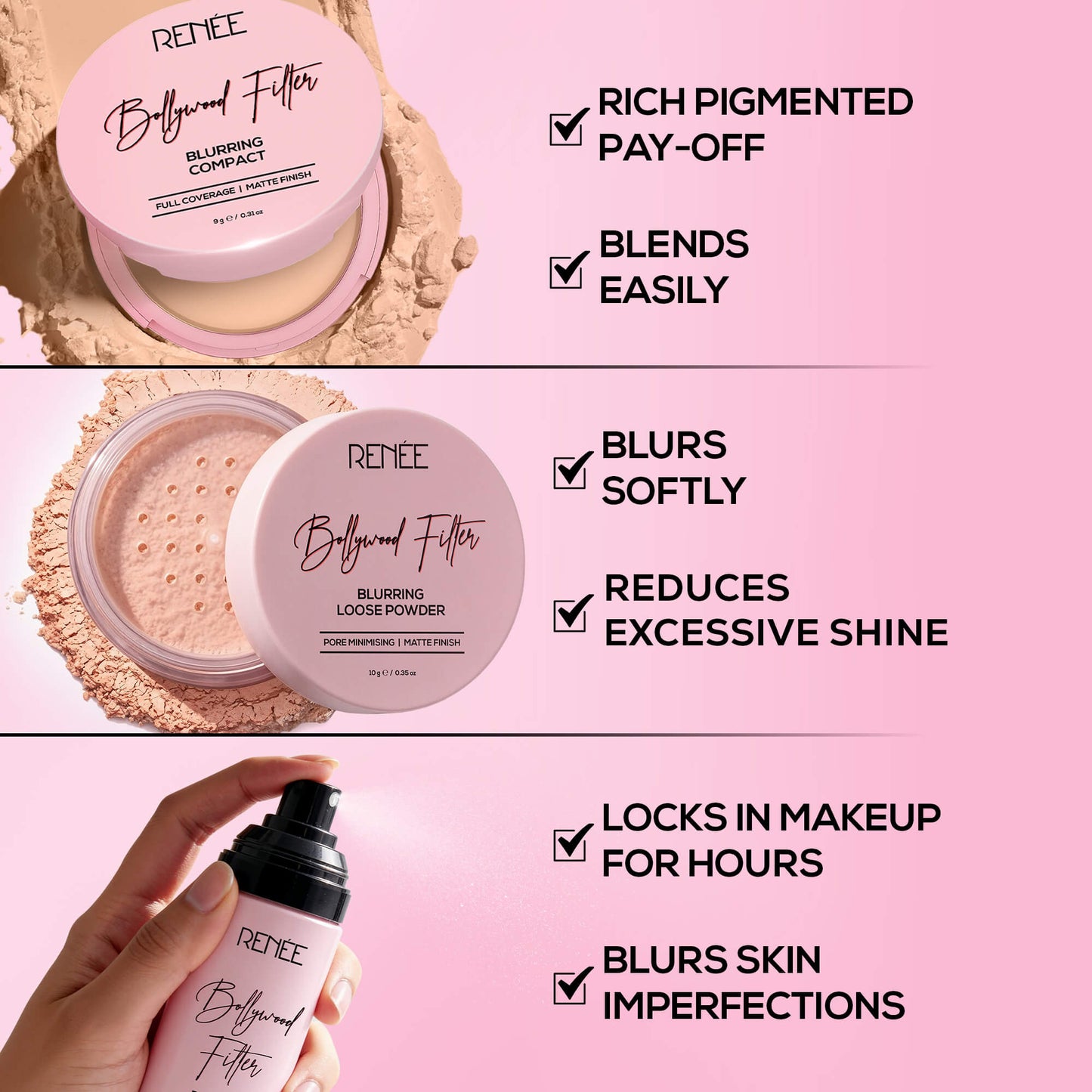 RENEE Bollywood Filter Ultimate Glam Kit
