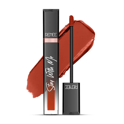 RENEE Stay With Me Matte Liquid Lipstick, 6 ml
