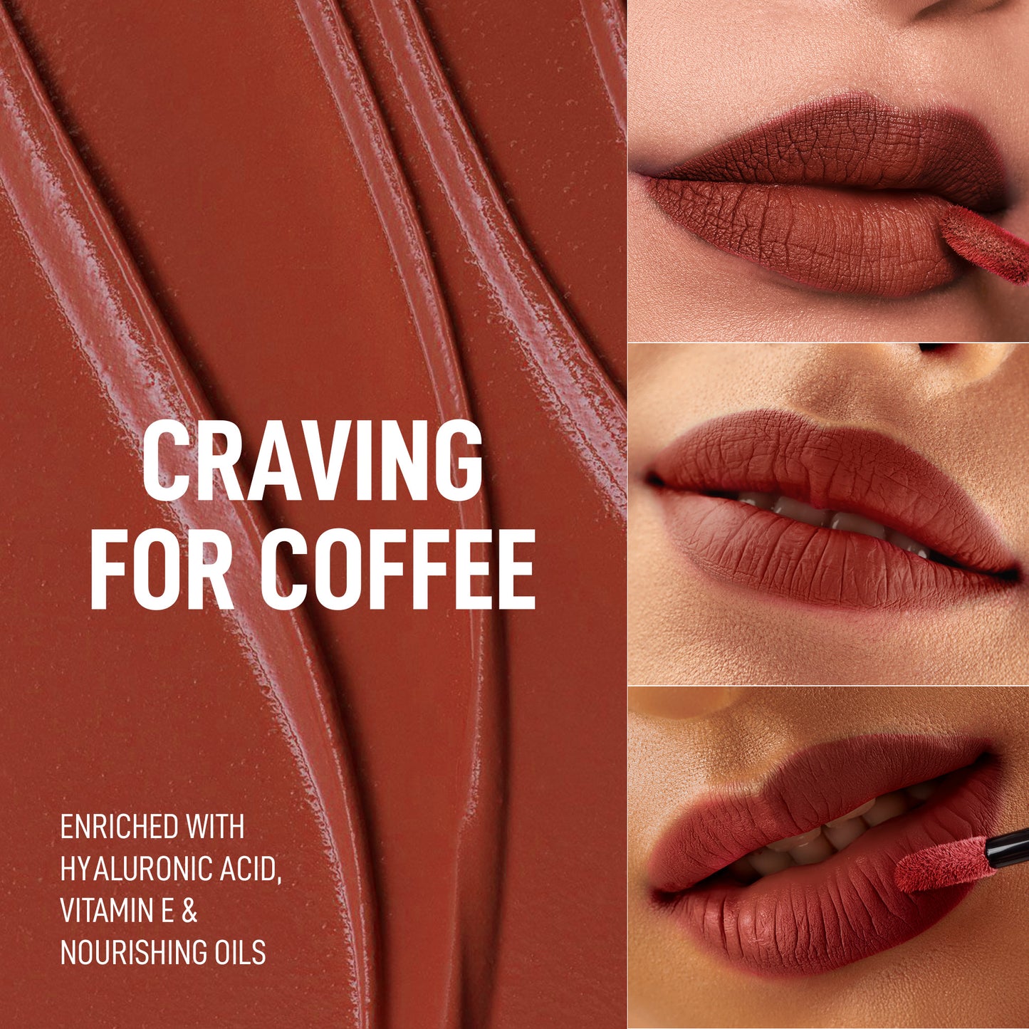 RENEE Stay With Me Matte Liquid Lipstick, 6 ml