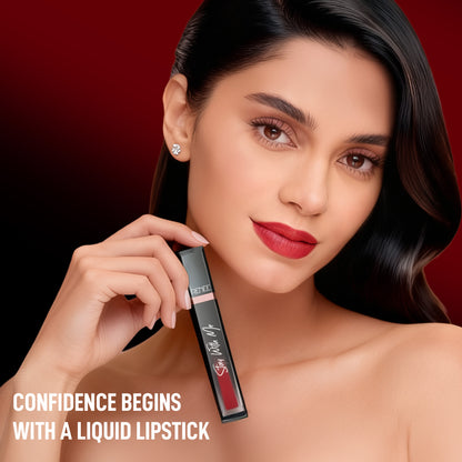 RENEE Stay With Me Matte Liquid Lipstick, 6 ml