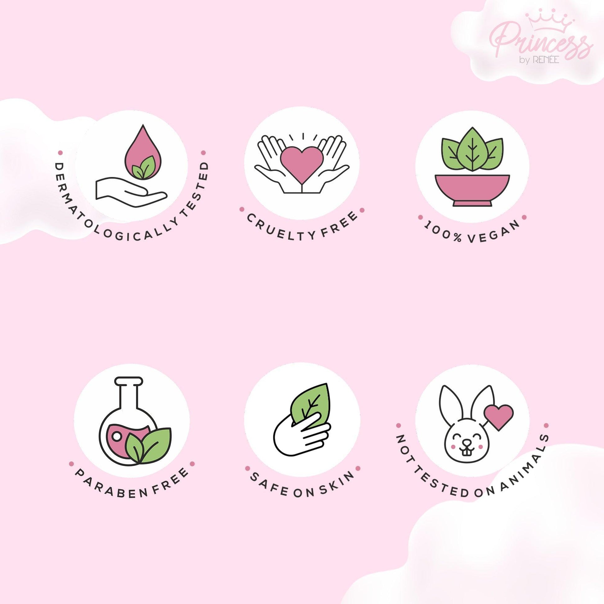 Princess By RENEE Snowball Lip Balm, 3gm - Renee Cosmetics