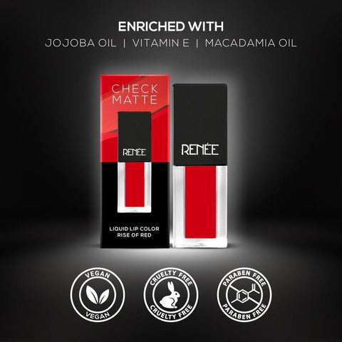 RENEE Check Matte Liquid Lip Color 2.5ml - Renee Cosmetics