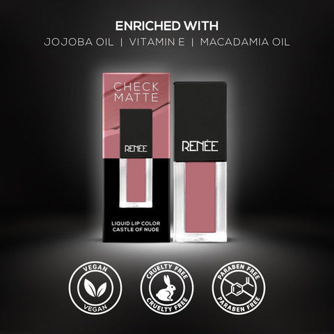 RENEE Check Matte Liquid Lip Color 2.5ml - Renee Cosmetics