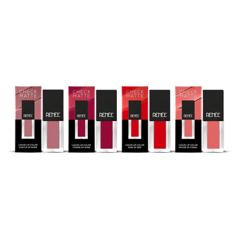 RENEE Check Matte Liquid Lip Color 2.5ml - Renee Cosmetics