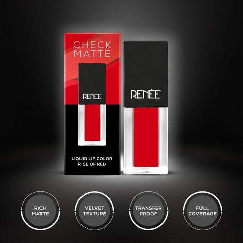 RENEE Check Matte Liquid Lip Color 2.5ml - Renee Cosmetics
