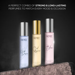 RENEE Eau De Parfum Combo Pack of 3, 15ml each - Renee Cosmetics