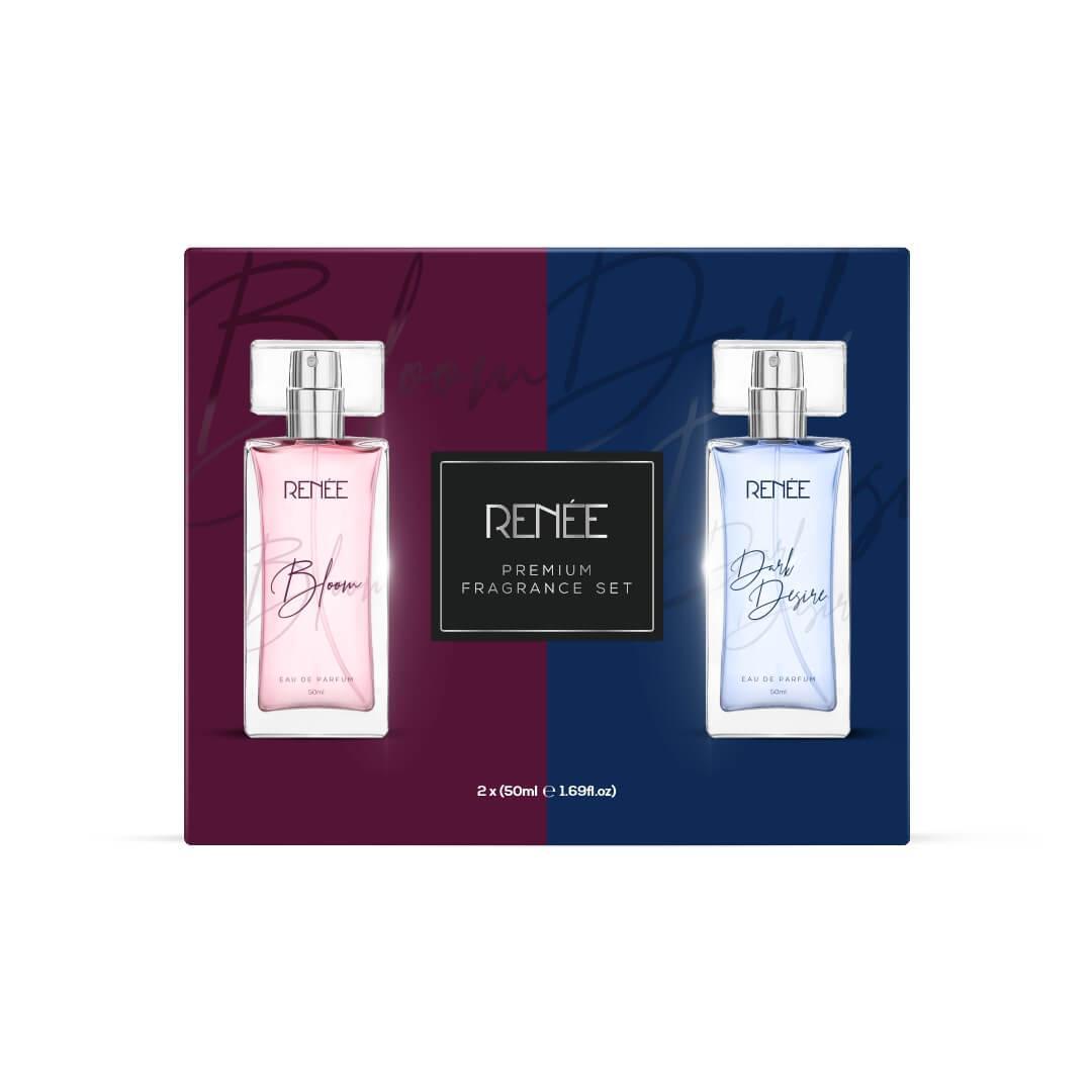 RENEE Eau De Parfum Premium Fragrance Set - Bloom & Dark Desire 50ml each - Renee Cosmetics