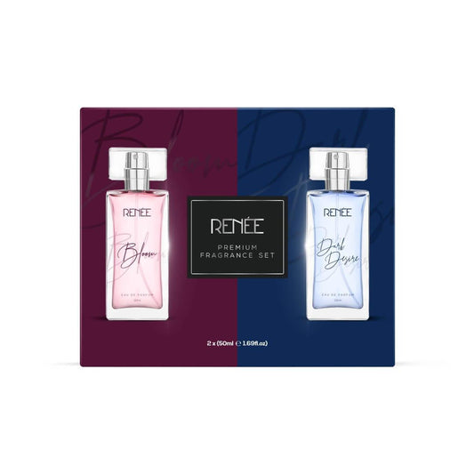 RENEE Eau De Parfum Premium Fragrance Set - Bloom & Dark Desire 50ml each - Renee Cosmetics