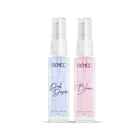 RENEE Eau De Parfum Premium Fragrance Set - Bloom & Dark Desire 8ml each - Renee Cosmetics