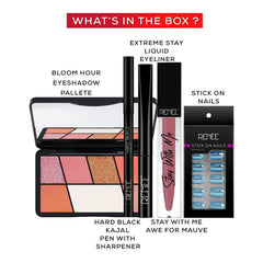 RENEE Evening Look Makeup Combo - Renee Cosmetics