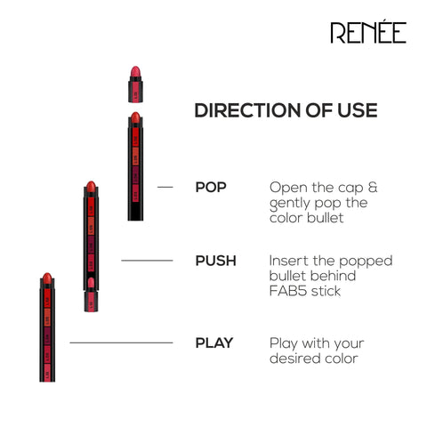 RENEE Fab Bullet, 1.5gm - Renee Cosmetics
