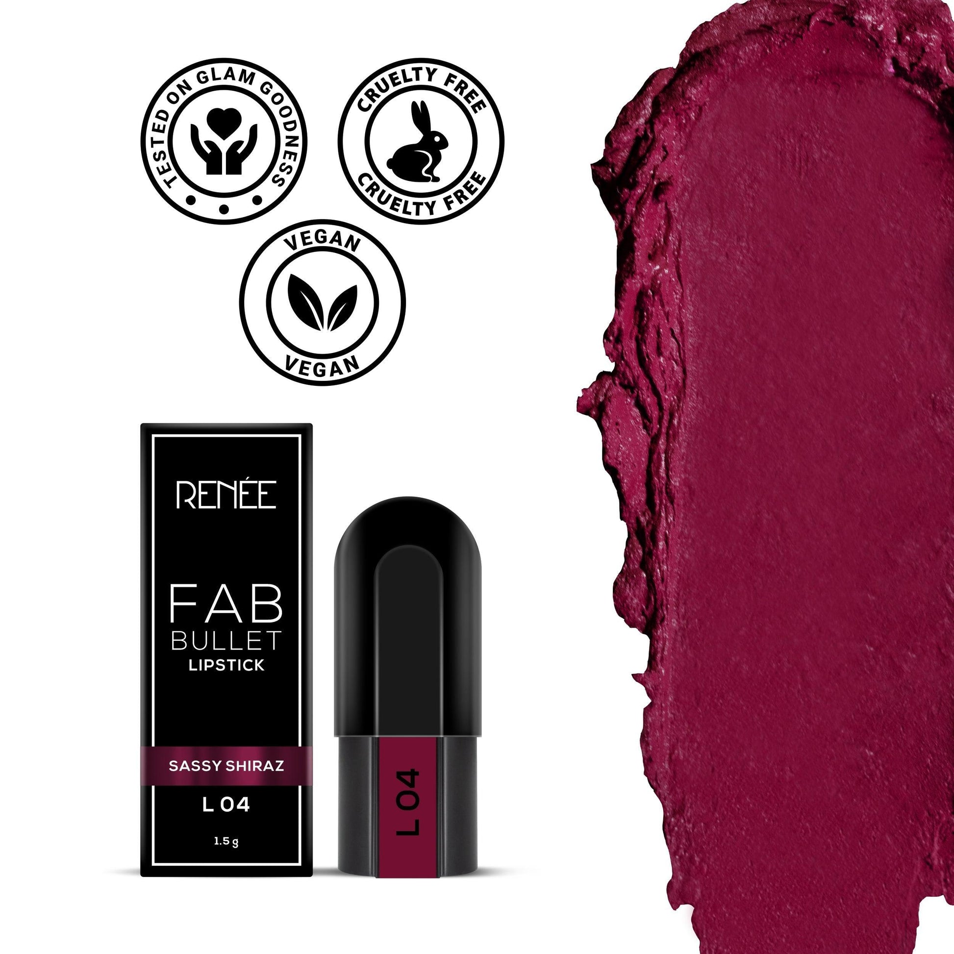 RENEE Fab Bullet, 1.5gm - Renee Cosmetics