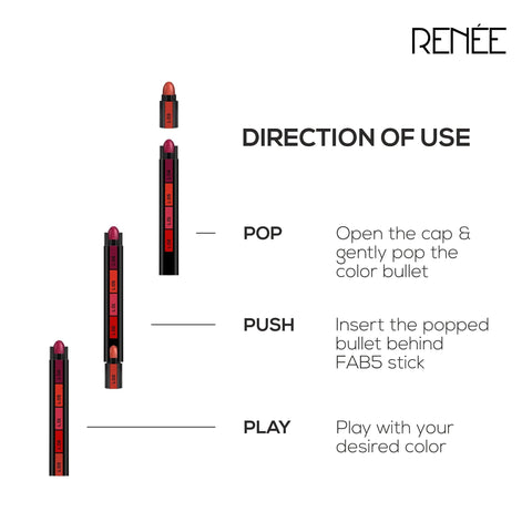 RENEE Fab Bullet, 1.5gm - Renee Cosmetics