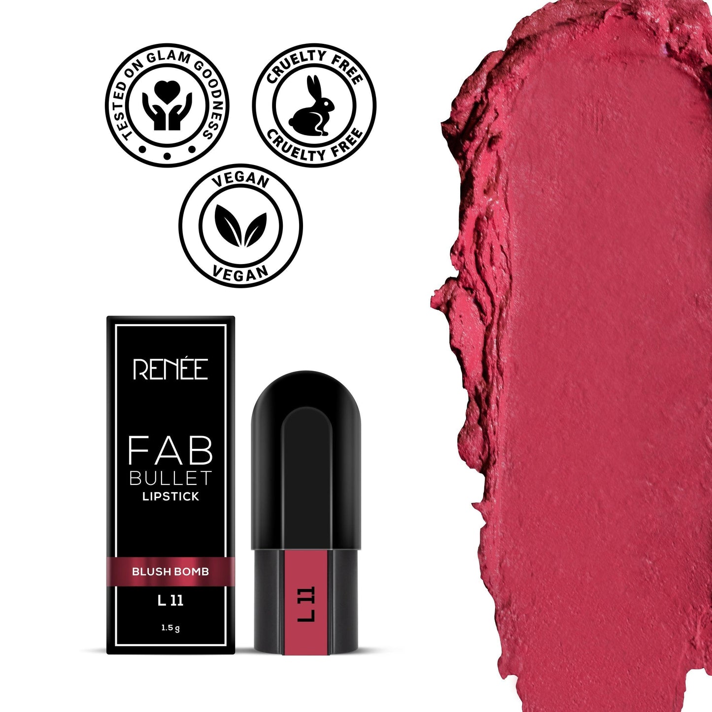 RENEE Fab Bullet, 1.5gm - Renee Cosmetics