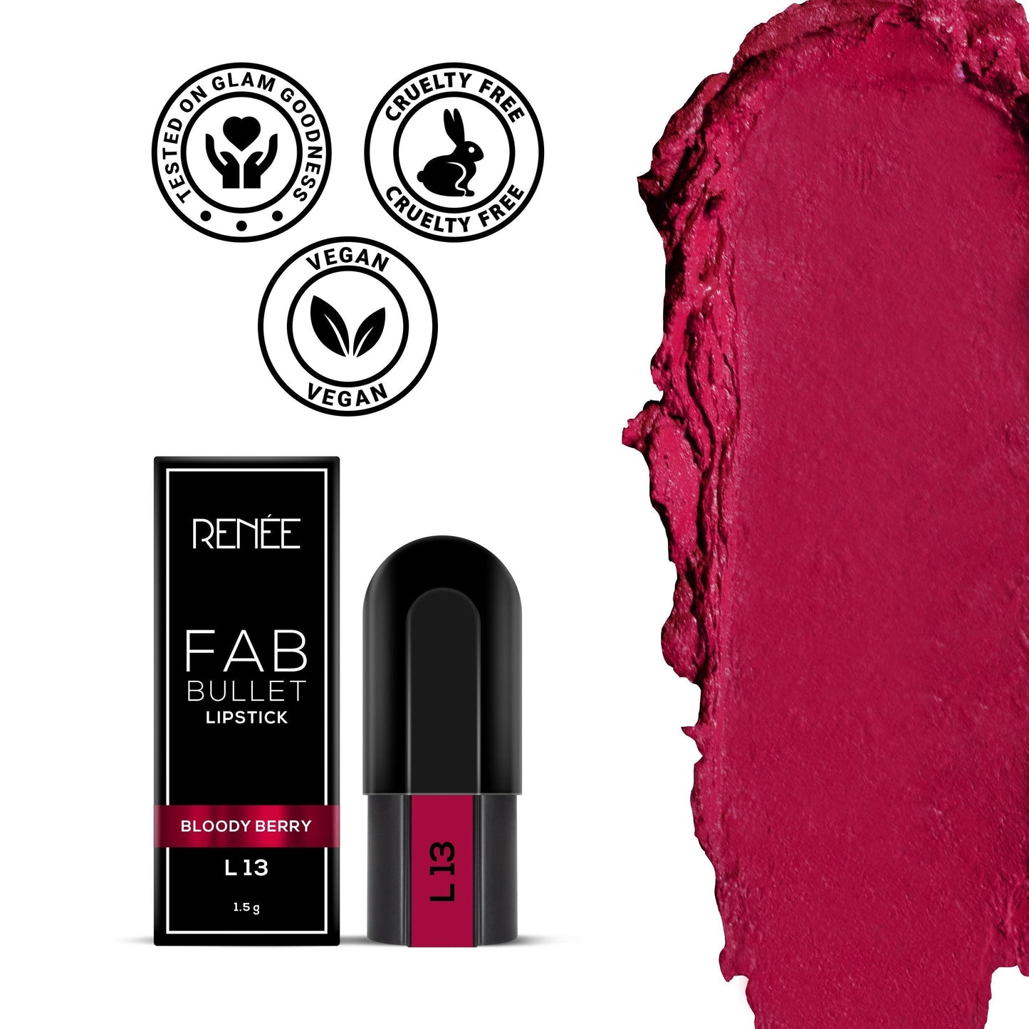 RENEE Fab Bullet, 1.5gm - Renee Cosmetics