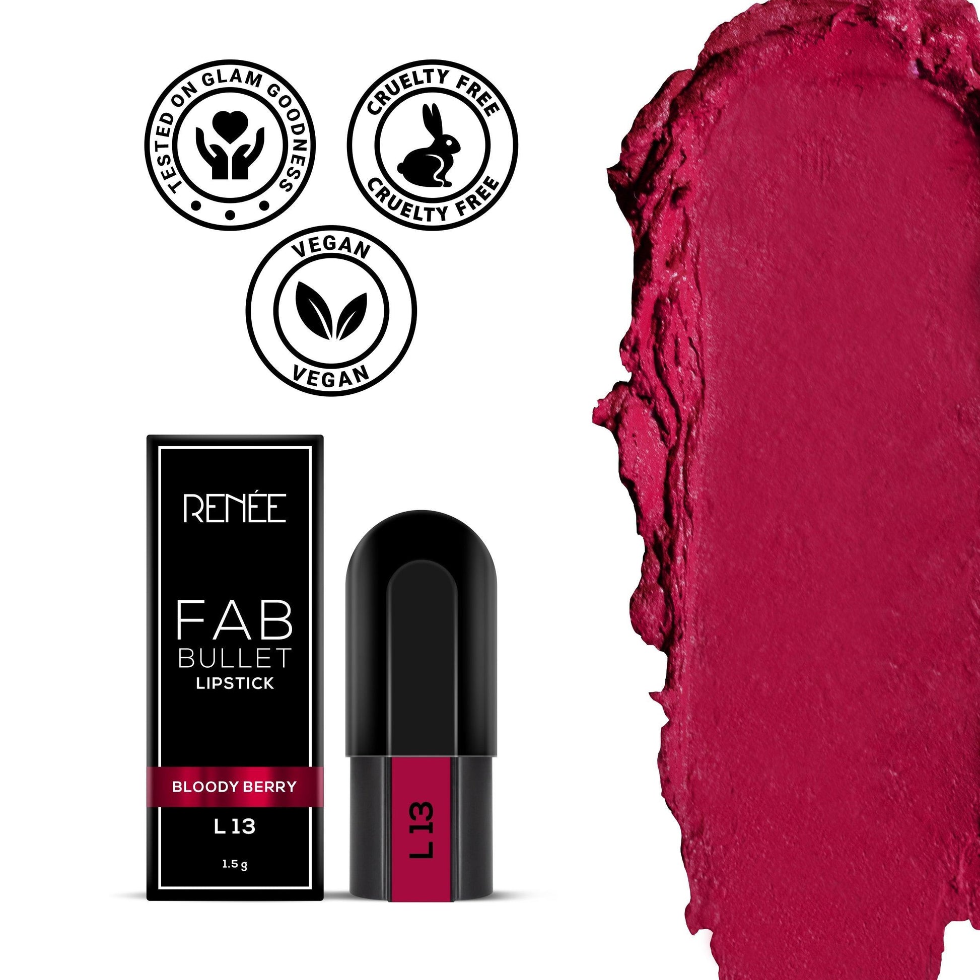 RENEE Fab Bullet, 1.5gm - Renee Cosmetics