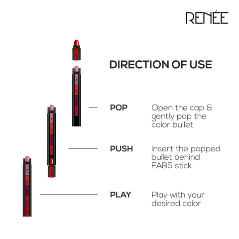 RENEE Fab Bullet, 1.5gm - Renee Cosmetics