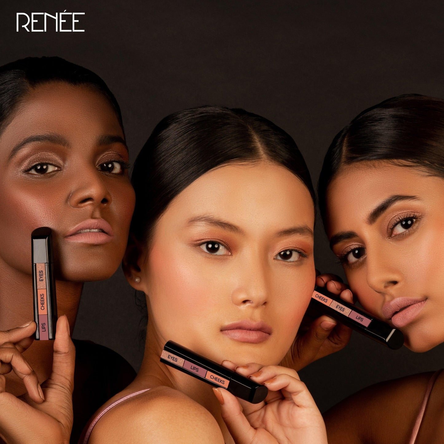 RENEE Fab Face 3 in 1 Make-up Stick 4.5gm - Renee Cosmetics