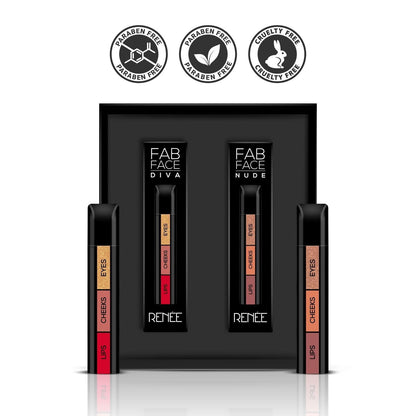 RENEE Fab Face 3 in 1 Make-up Stick 4.5gm - Renee Cosmetics