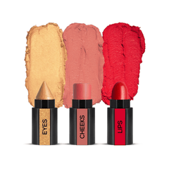 RENEE Fab Face 3 in 1 Make-up Stick 4.5gm - Renee Cosmetics