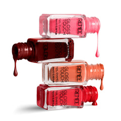 RENEE Gloss Touch Set of 4 Nail Enamels, 5ml each - Renee Cosmetics