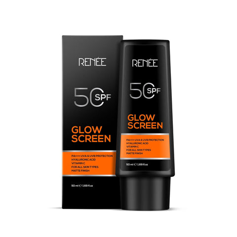 RENEE Glowscreen SPF 50 Sunscreen Cream - 50ml - Renee Cosmetics