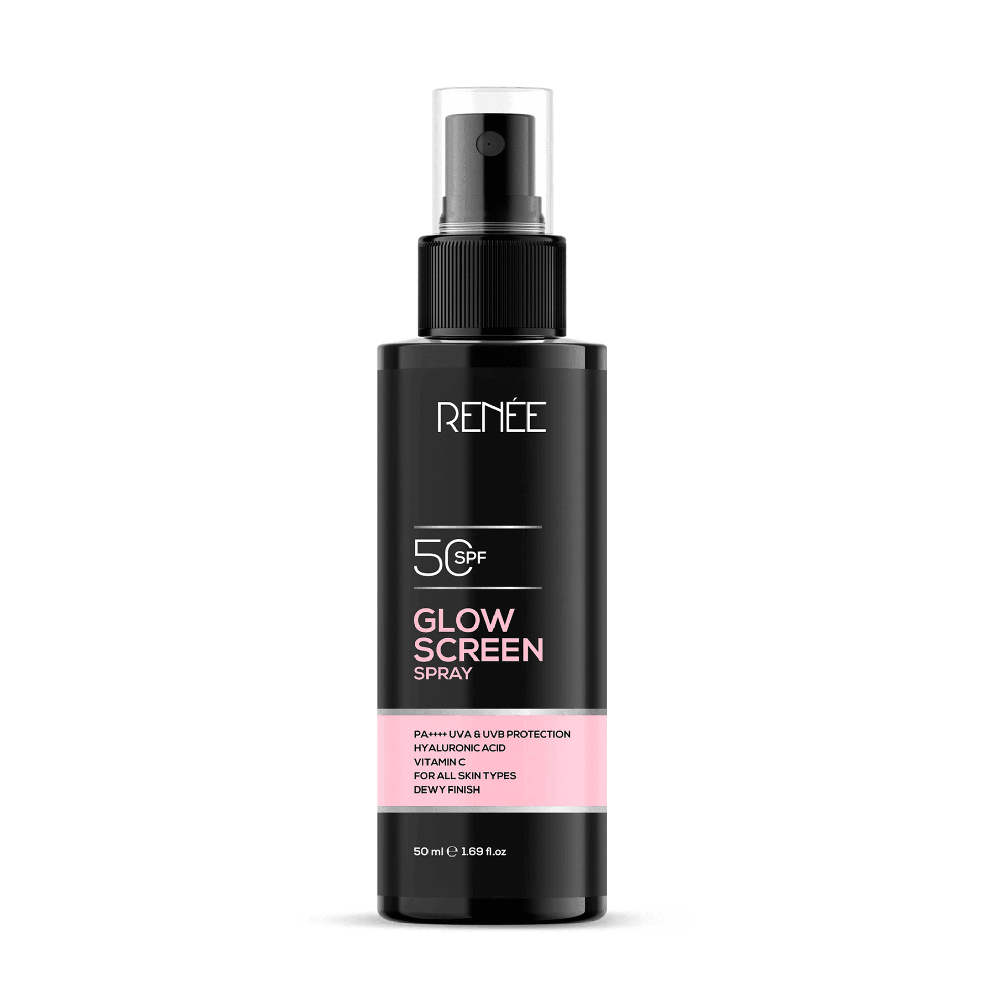 RENEE Glowscreen SPF 50 Sunscreen Spray, 50ml - Renee Cosmetics