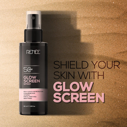 RENEE Glowscreen SPF 50 Sunscreen Spray, 50ml - Renee Cosmetics