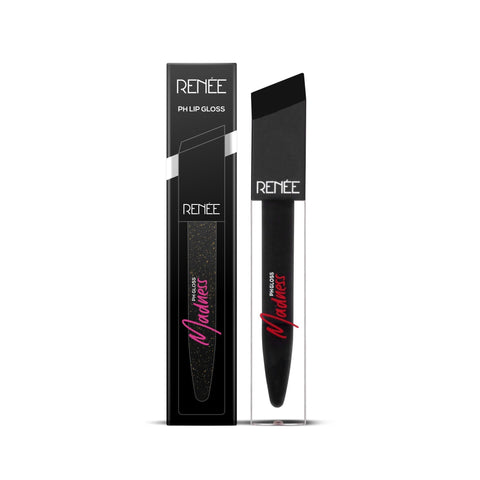 RENEE Madness PH Lip Gloss, 4.5ml | Black Lip Gloss Pink Pay Off - Renee Cosmetics