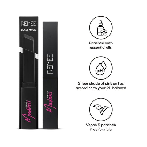 RENEE Madness PH Lipstick, 3gm - Renee Cosmetics