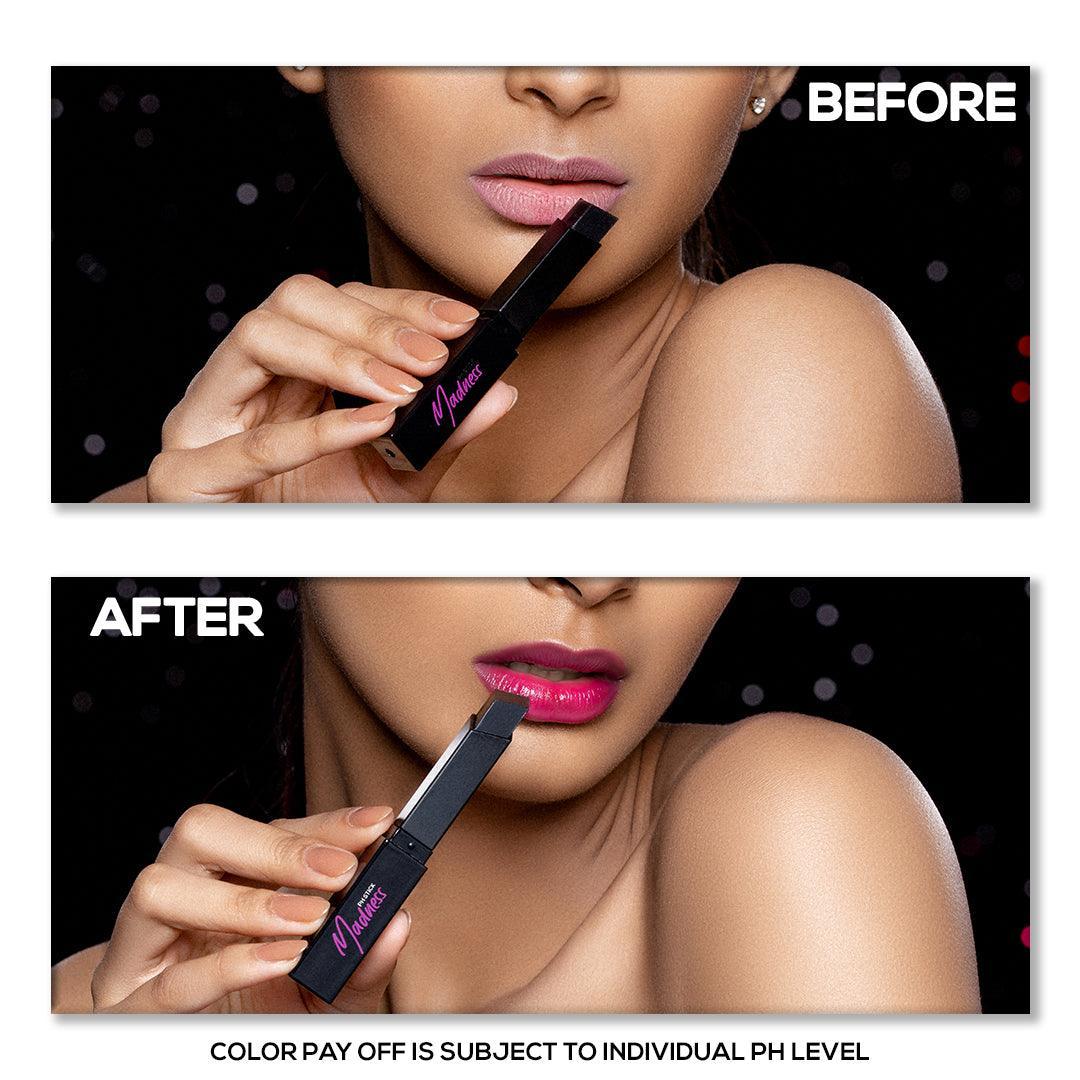 RENEE Madness PH Lipstick, 3gm - Renee Cosmetics