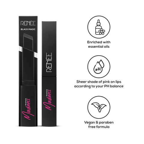 RENEE Madness PH Stick & Lady In Crystal Lip Gloss Combo - Renee Cosmetics
