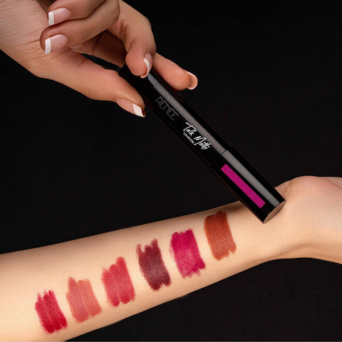 RENEE Magenta Glaze Lip Crayon & Play That Plum Lip Gloss Combo - Renee Cosmetics