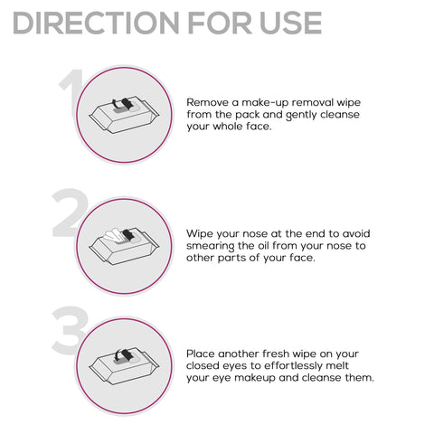 RENEE Makeup Removal Wipes, 30 Wipes - Renee Cosmetics